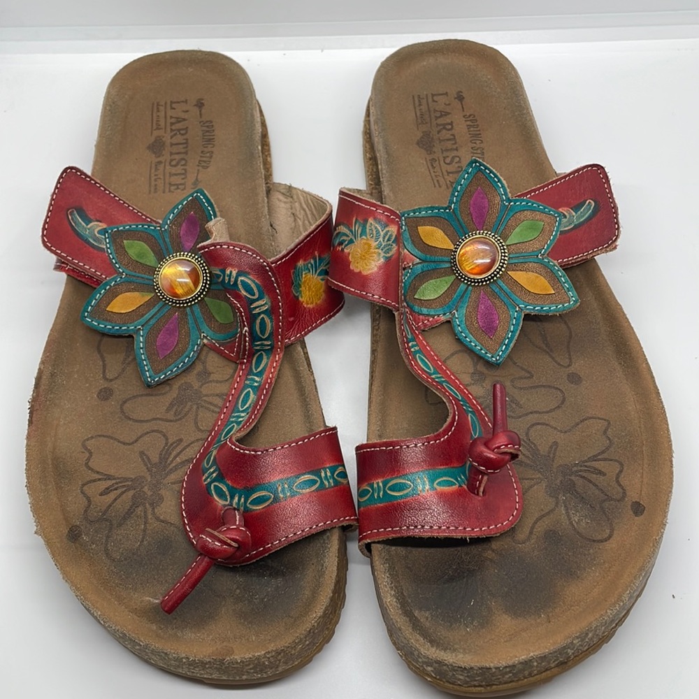 L’Artiste Akati Thong Sandals 41